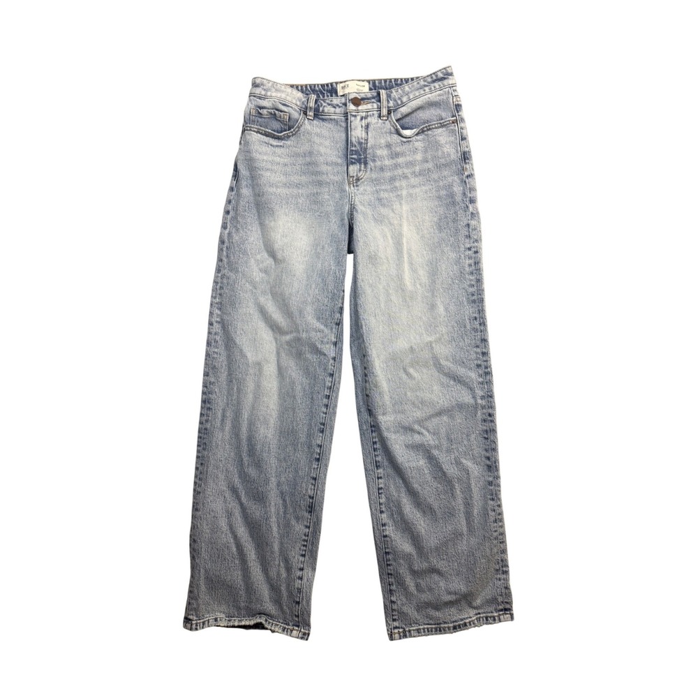 BKE Taylor Low Slung Baggy Fit Wide Leg Jeans Light Wash 26x32 Womens